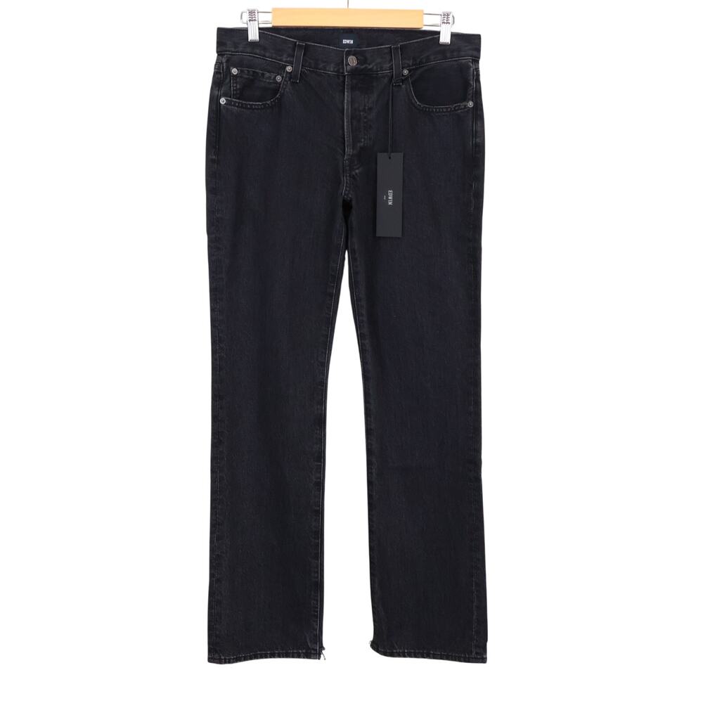 Edwin Women’s Straight Leg Jeans in Washed Black